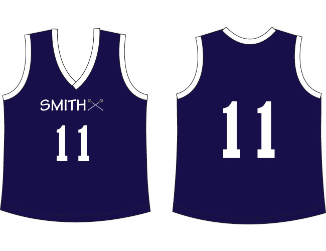 Wave One Womens Sublimated NFHS-Legal Sleeveless Jerseys